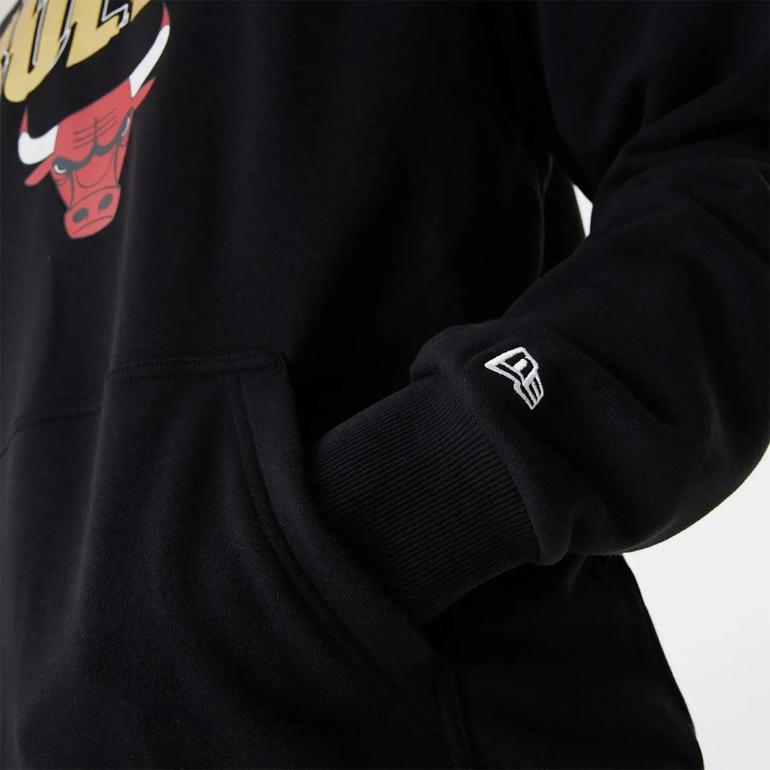 New Era Chicago Bulls Team Script Oversized kapucnis pulóver - Sportmania.hu