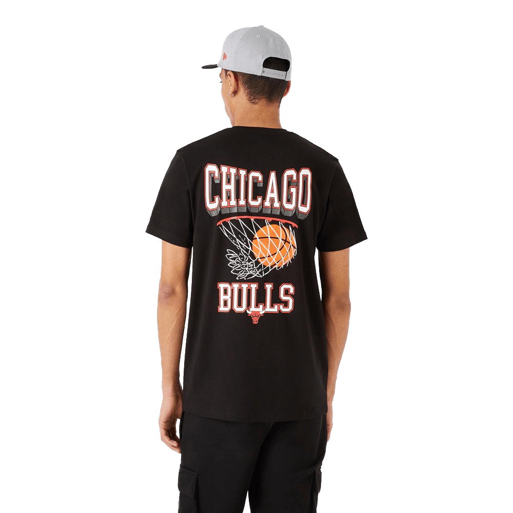 New Era Chicago Bulls Throwback Graphic Black póló - Sportmania.hu