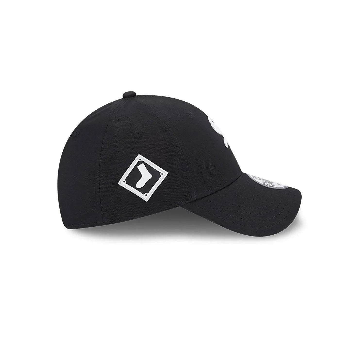 New Era Chicago White Sox Team Side Patch Black 9FORTY Baseball Baseball sapka - Sportmania.hu