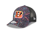 New Era Cincinnati Bengals 2025 9FORTY M-Crown A-Frame Snapback sapka