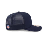 New Era Dallas Cowboys NFL Sideline 2025 Dark Blue 9SEVENTY Trucker Stretch Snap - baseball sapka