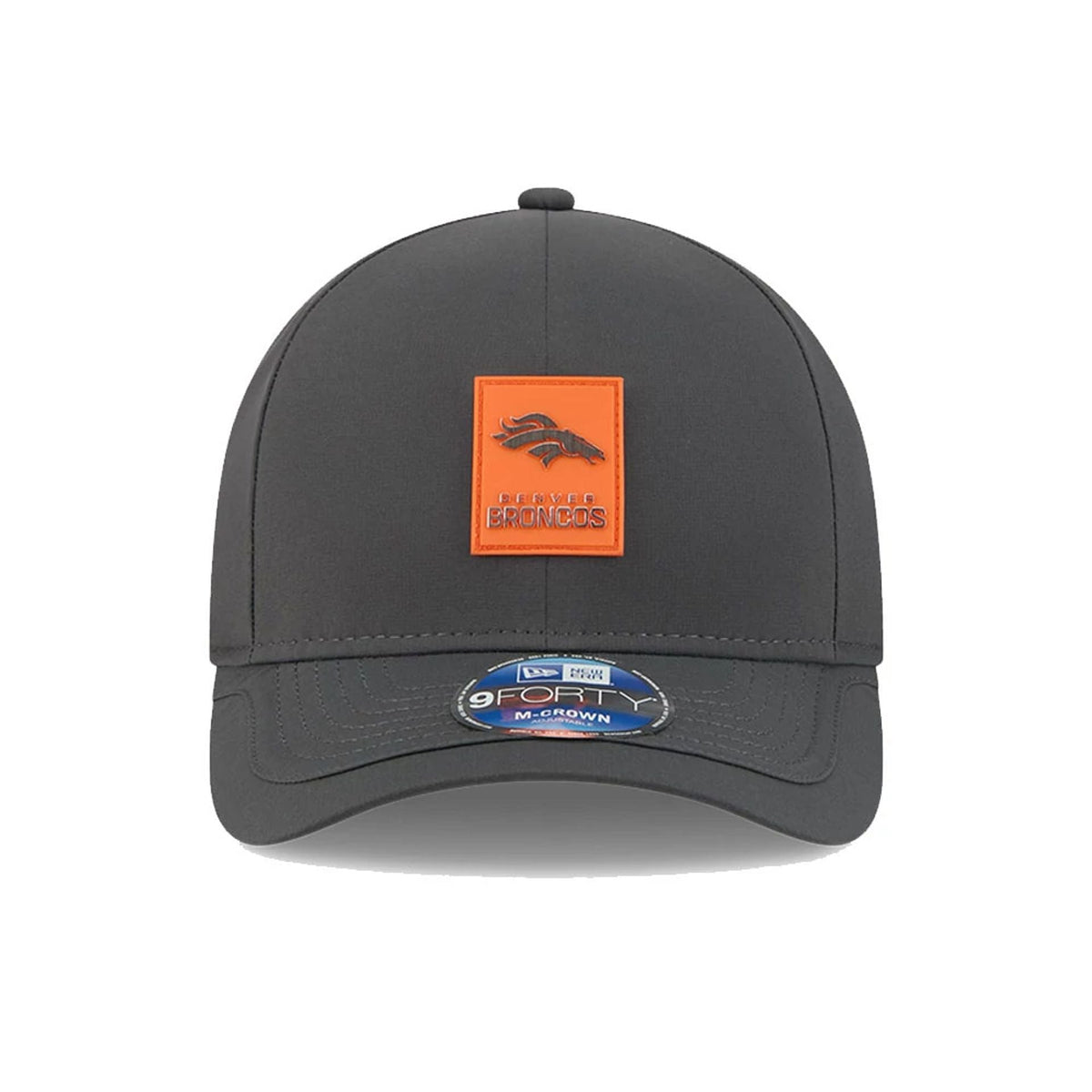 New Era Denver Broncos NFL Sideline 2025 Charcoal 9FORTY M-Crown - baseball sapka