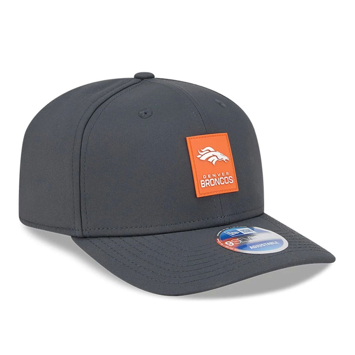 New Era Denver Broncos NFL Sideline 2025 Charcoal 9SEVENTY Stretch Snap - baseball sapka