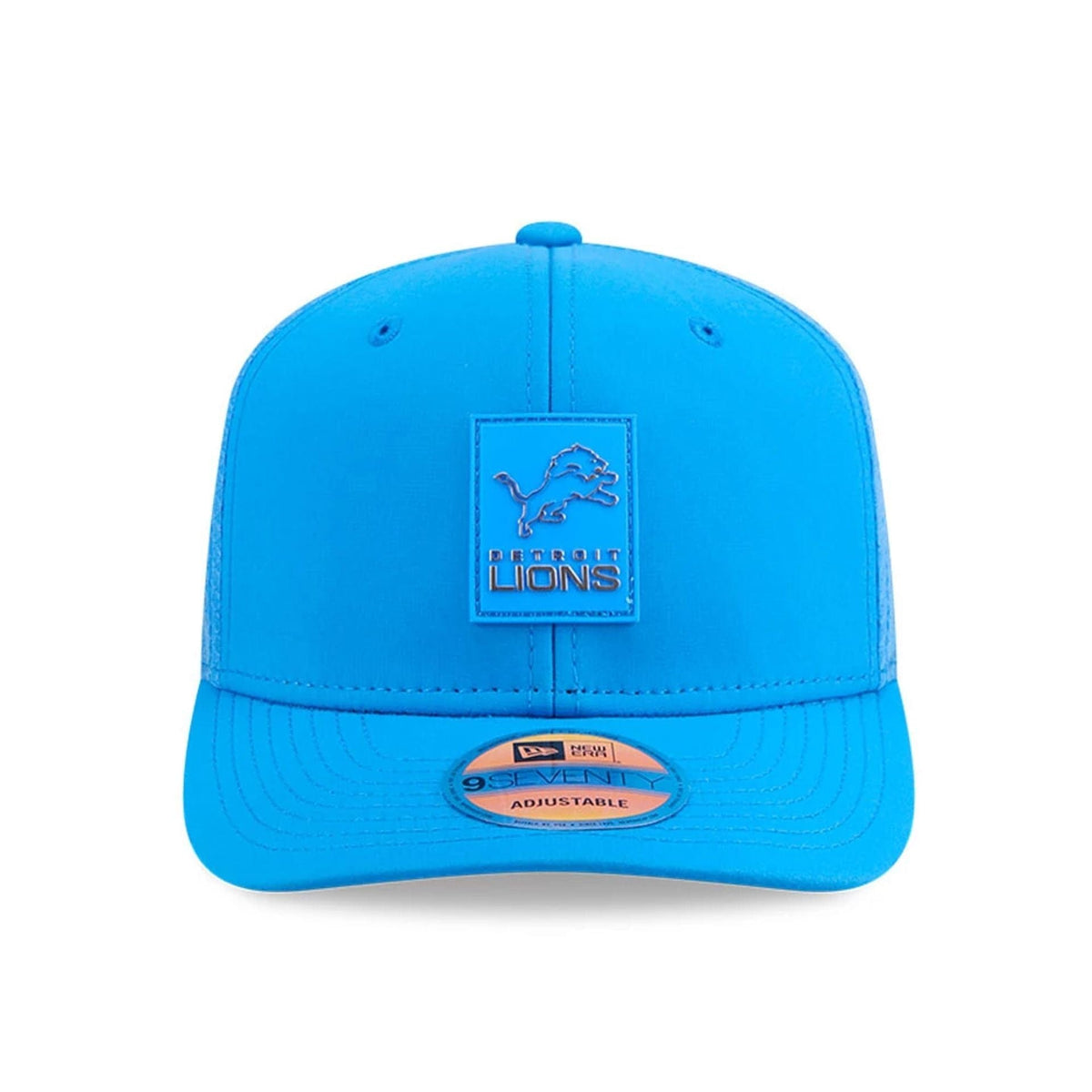 New Era Detroit Lions NFL Sideline 2025 Blue 9SEVENTY Trucker Stretch Snap - baseball sapka