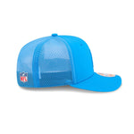New Era Detroit Lions NFL Sideline 2025 Blue 9SEVENTY Trucker Stretch Snap - baseball sapka