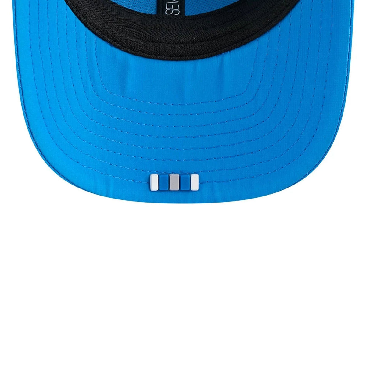 New Era Detroit Lions NFL Sideline 2025 Blue 9SEVENTY Trucker Stretch Snap - baseball sapka