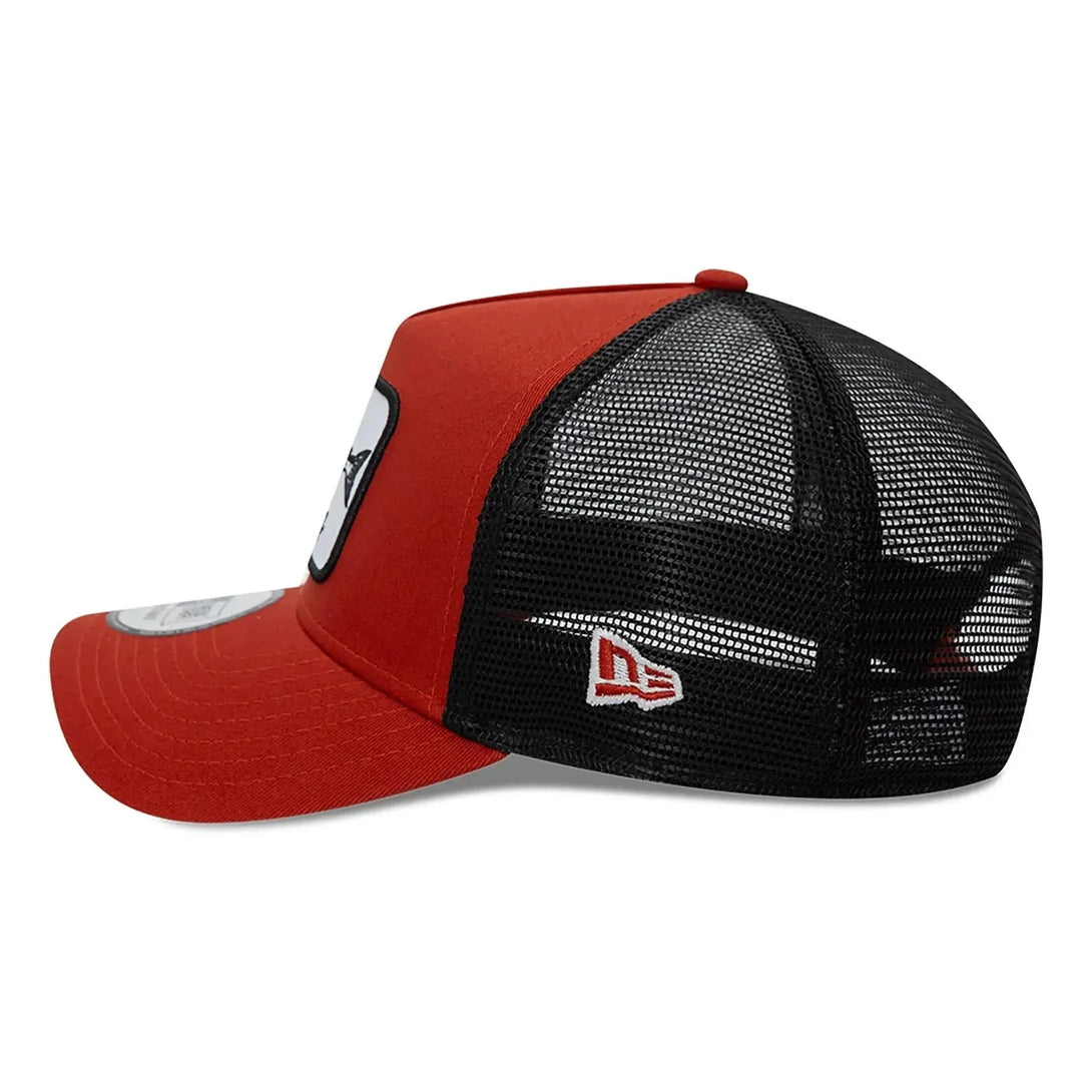 New Era Fishing Patch Trucker Red 9FORTY A-Frame Trucker sapka - Sportmania.hu