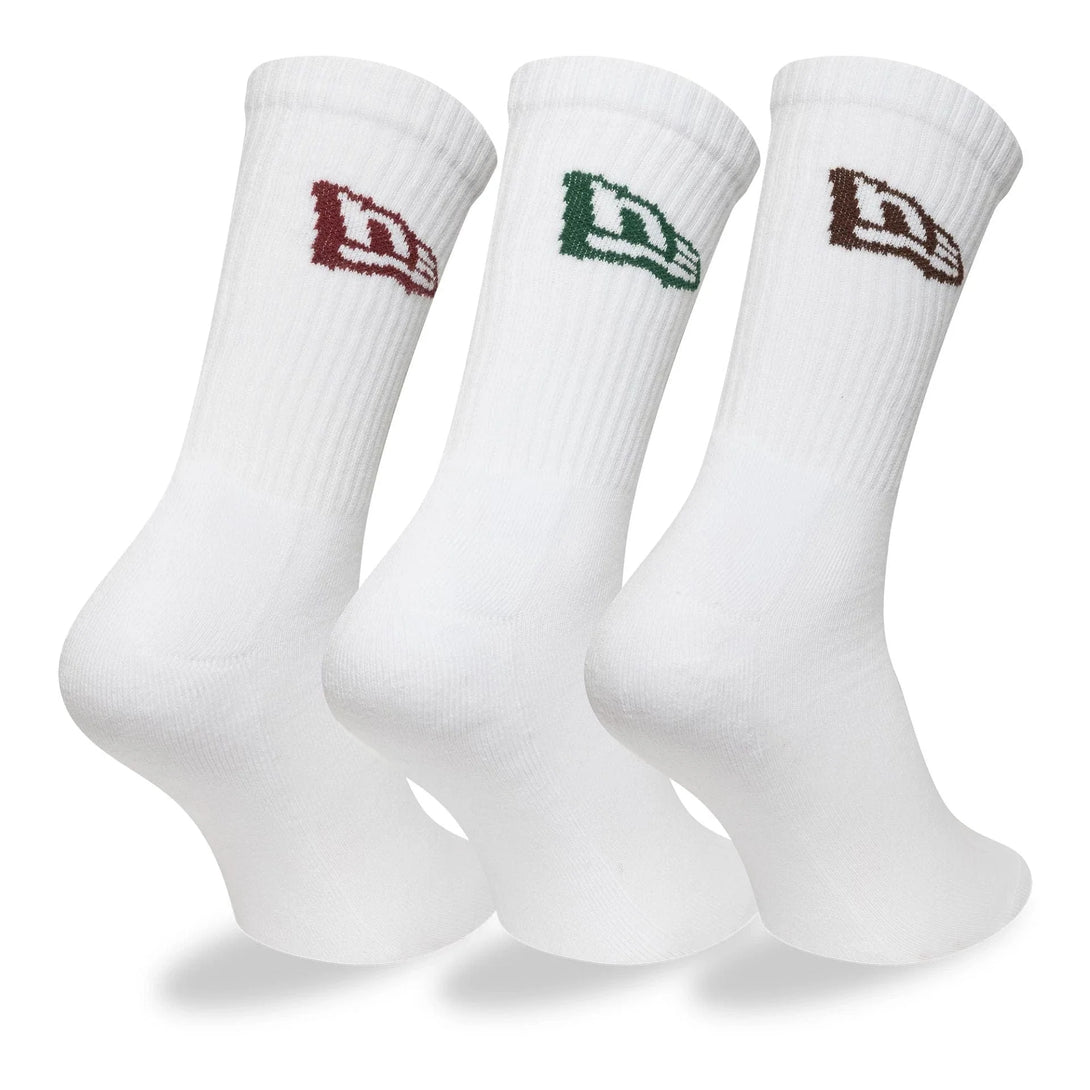 New Era Flag White 3 darabos zokni szett - Sportmania.hu