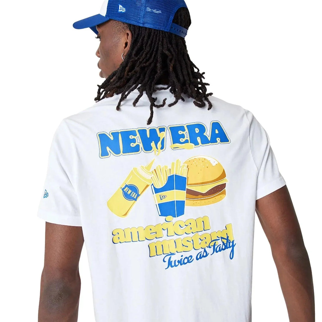 New Era Food Burger White Póló - Sportmania.hu