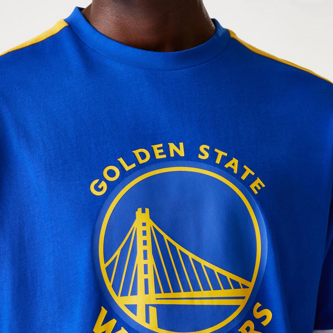 New Era Golden State Warriors NBA Panel Blue Oversized Póló - Sportmania.hu