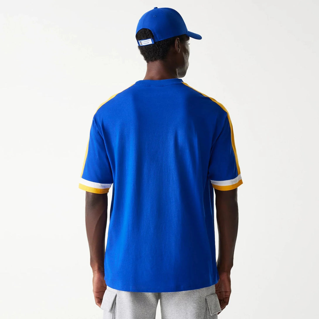 New Era Golden State Warriors NBA Panel Blue Oversized Póló - Sportmania.hu