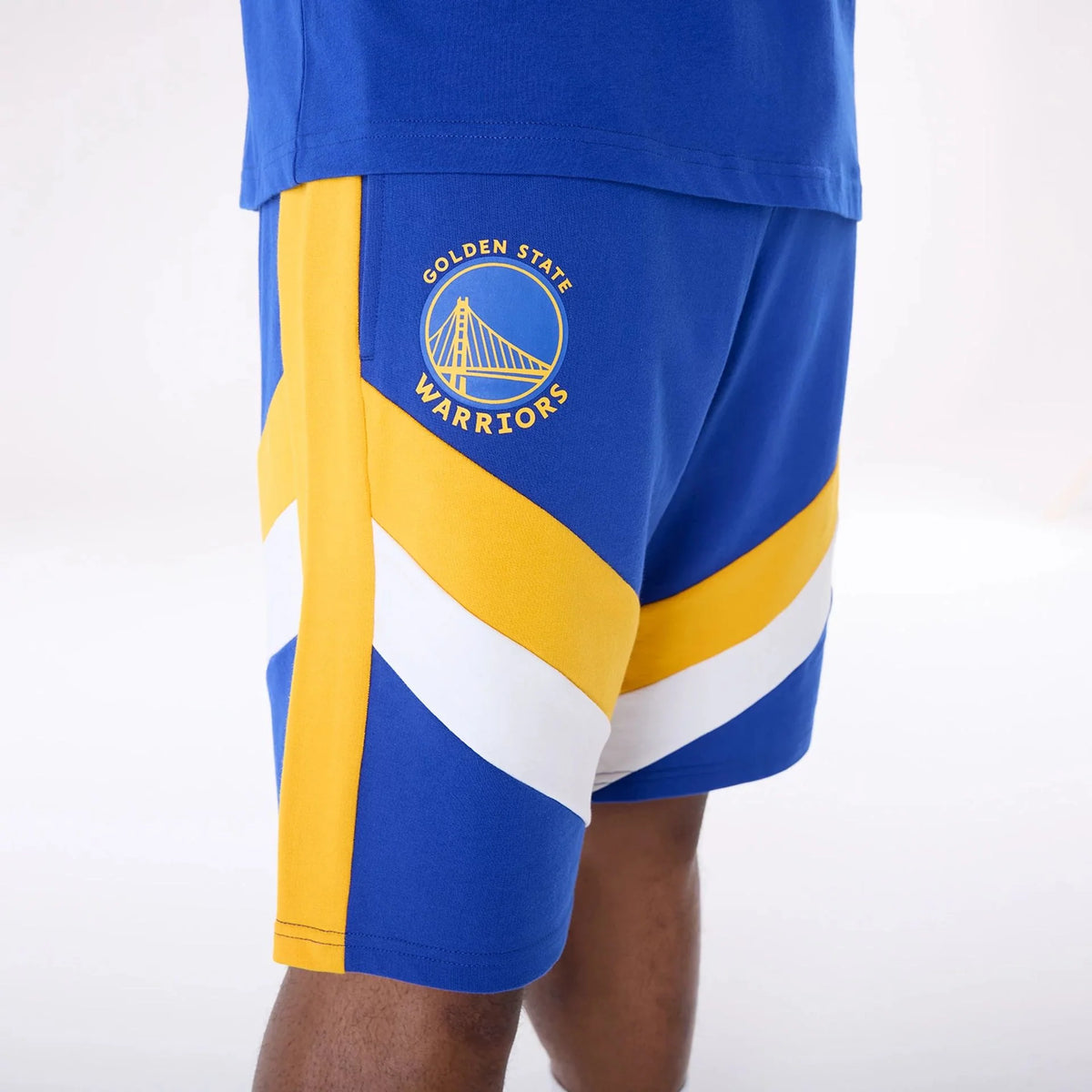 New Era Golden State Warriors NBA Panel Blue Short
