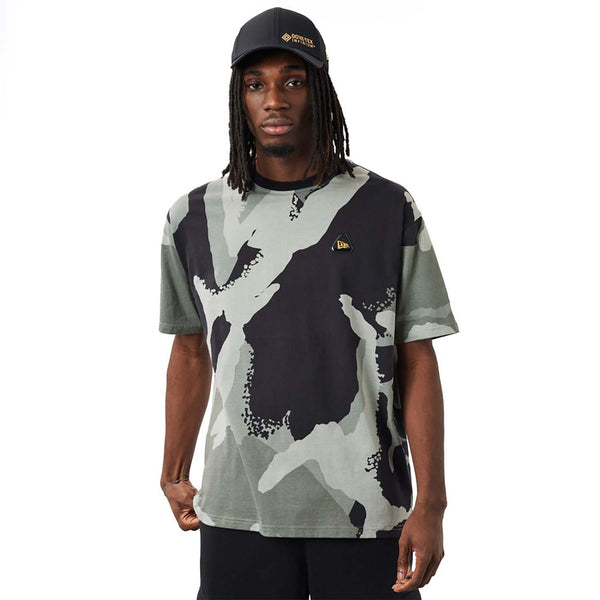 New Era Graphic Camo Print Black Oversized póló - Sportmania.hu