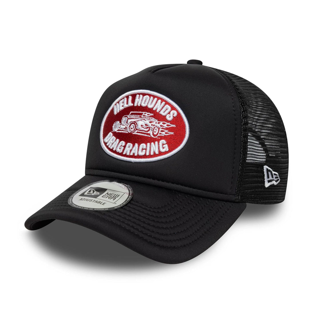 New Era Graphic Patch Black 9FORTY A-Frame Trucker sapka - Sportmania.hu