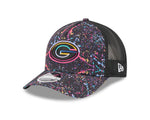 New Era Green Bay Packers 2025 9FORTY M-Crown A-Frame Snapback sapka