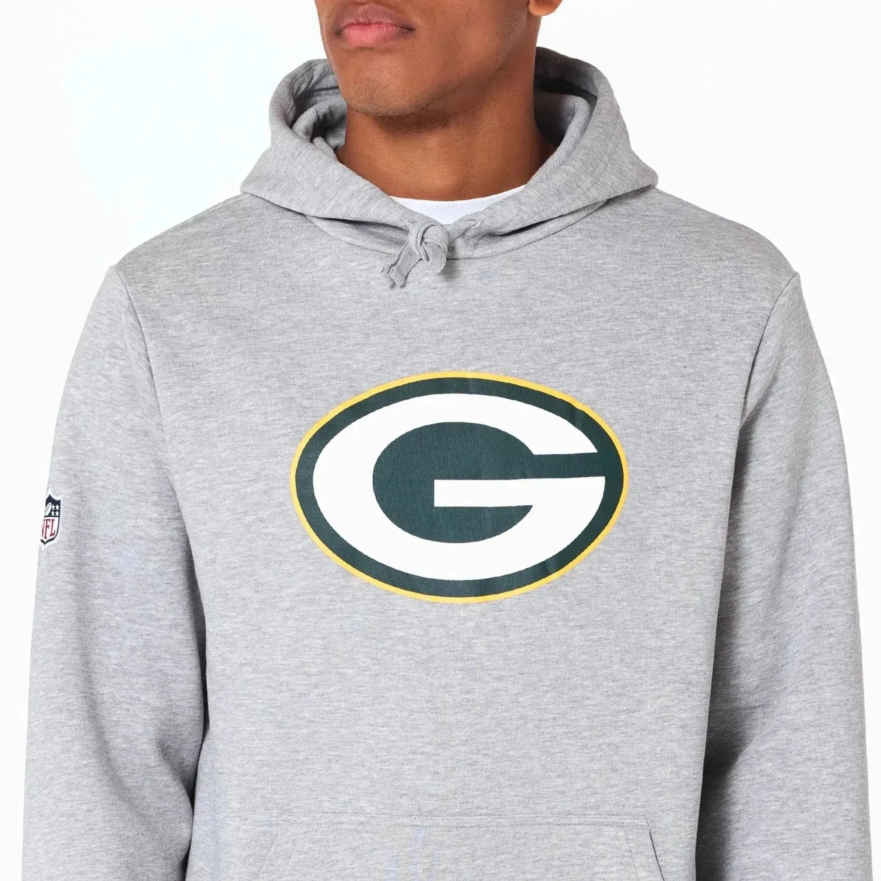 New Era Green Bay Packers NFL Grey kapucnis pulóver - Sportmania.hu