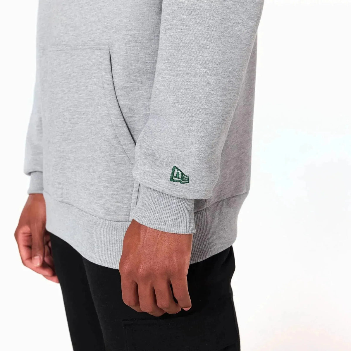 New Era Green Bay Packers NFL Grey kapucnis pulóver
