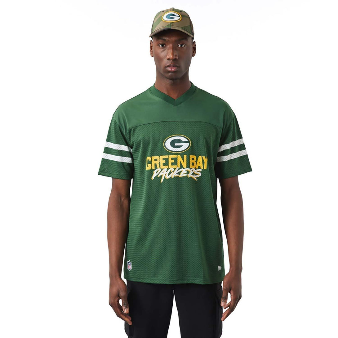 New Era Green Bay Packers NFL Script Green szurkolói mez - Sportmania.hu
