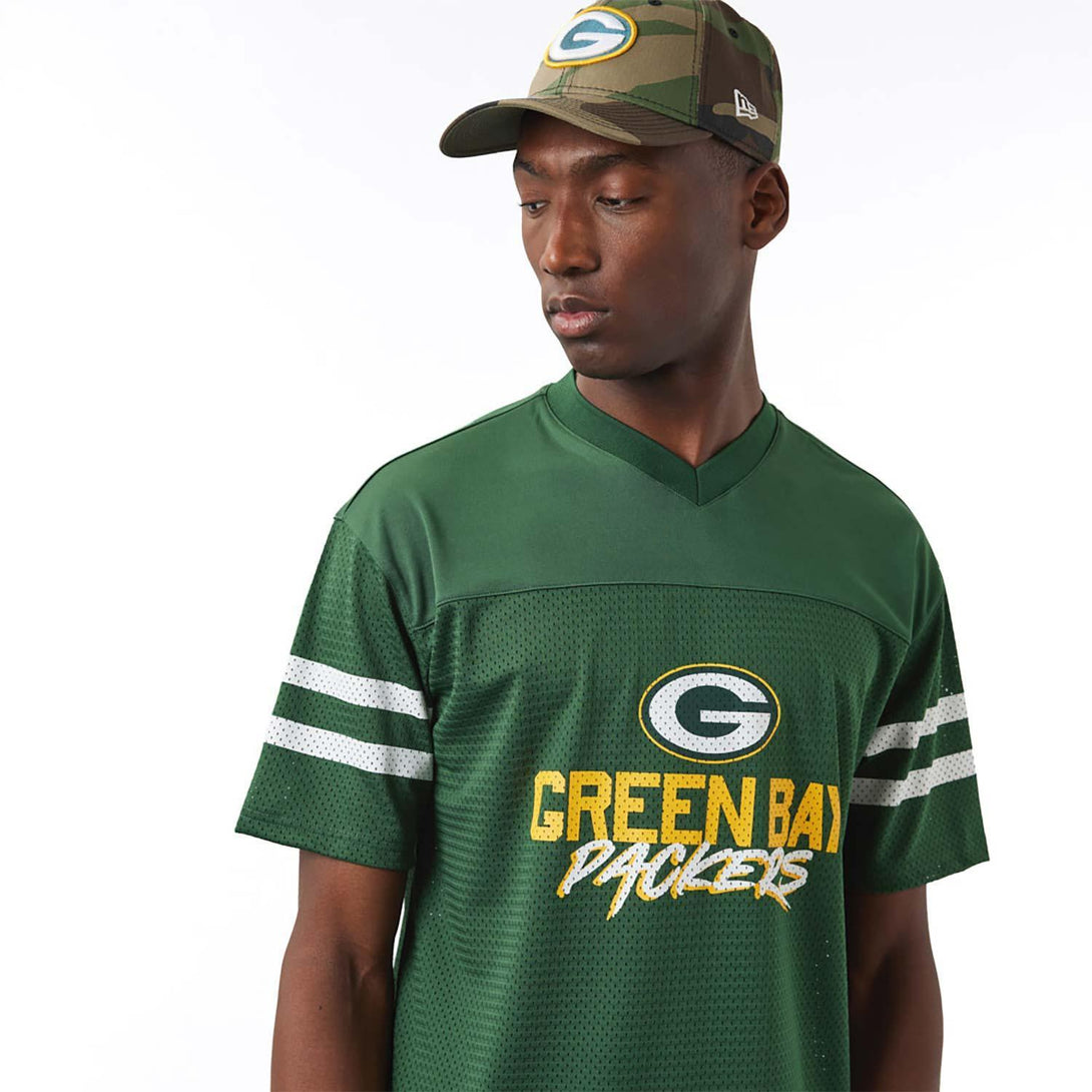New Era Green Bay Packers NFL Script Green szurkolói mez - Sportmania.hu