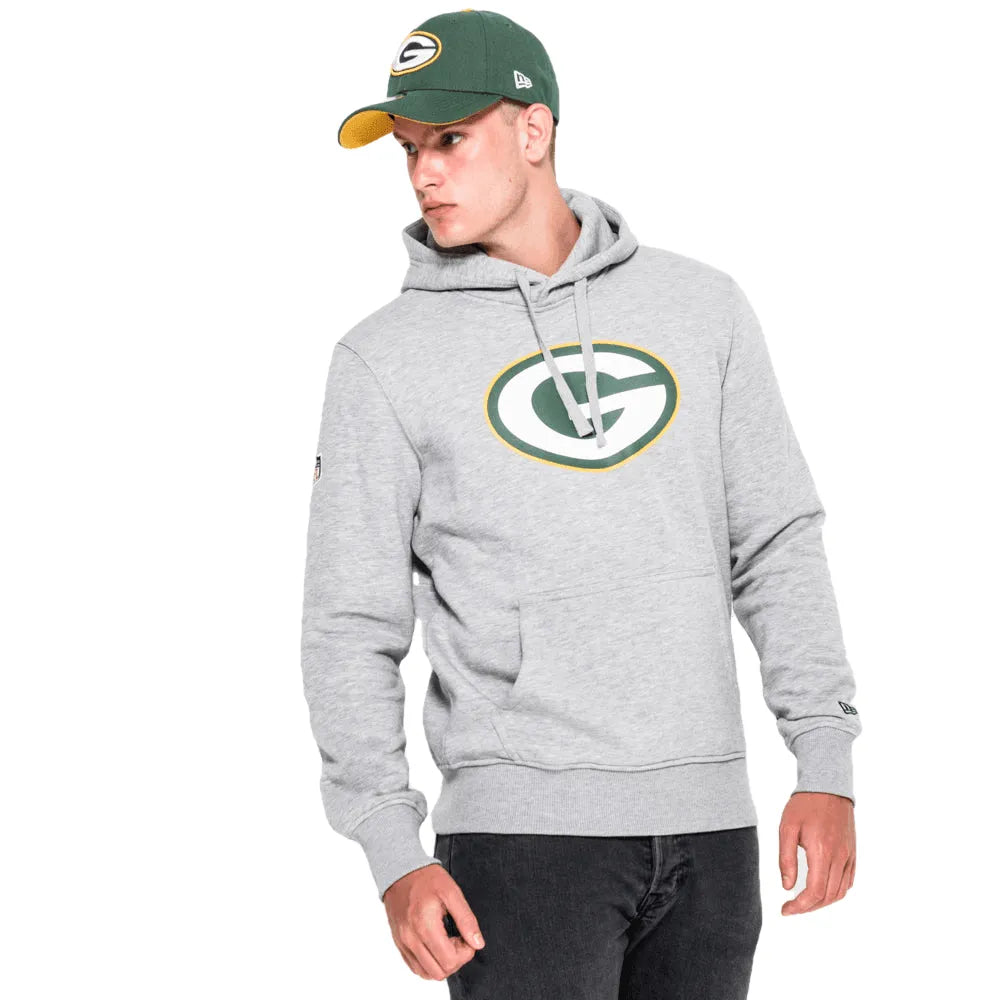 New Era Green Bay Packers Team Logo kapucnis pulóver