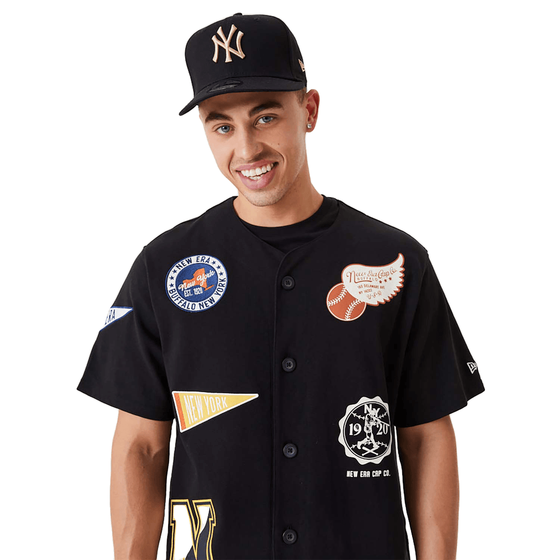 New Era Heritage Badge Black Jersey ing - Sportmania.hu