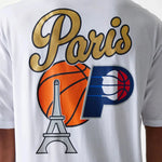New Era Indiana Pacers NBA Paris Games 2025 White póló