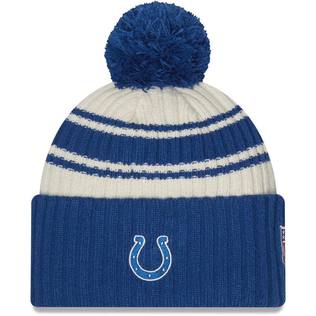 New Era Indianapolis Colts Sideline 2022 Sportknit kötött sapka - Sportmania.hu