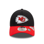 New Era Kansas City Chiefs NFL Black 9FORTY Stretch Snap sapka