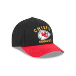 New Era Kansas City Chiefs NFL Draft 2025 9FORTY M-Crown AF Snapback sapka