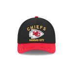 New Era Kansas City Chiefs NFL Draft 2025 9FORTY M-Crown AF Snapback sapka