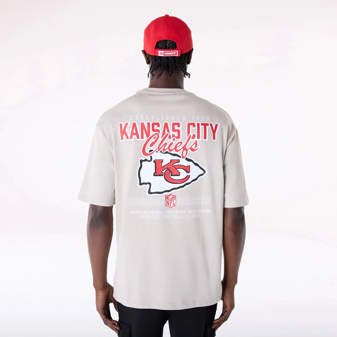 New Era Kansas City Chiefs NFL Graphic Cream póló - Sportmania.hu