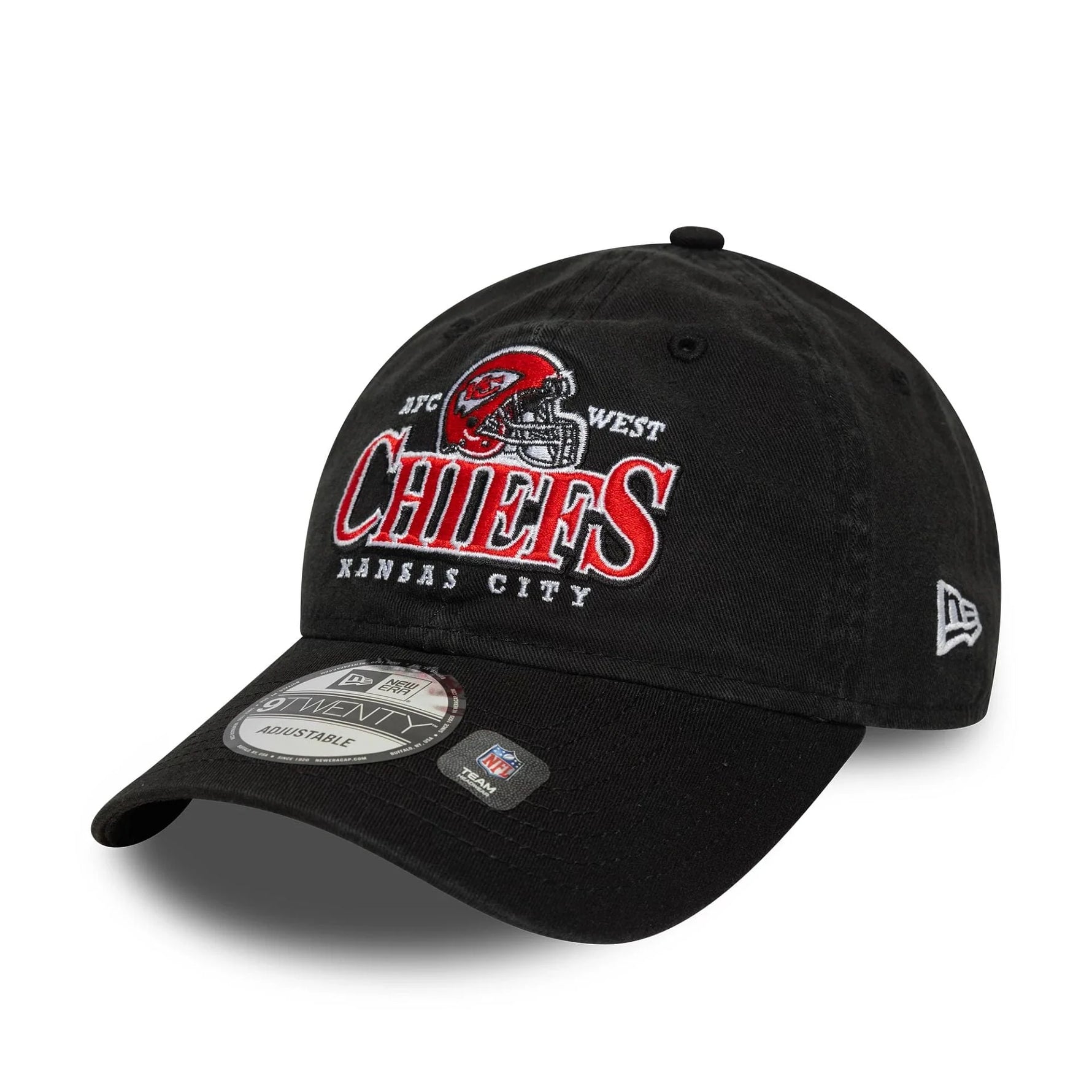 New Era Kansas City Chiefs NFL Helmet Black 9TWENTY baseball sapka - Sportmania.hu