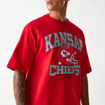 New Era Kansas City Chiefs NFL Helmet Red Oversized férfi póló