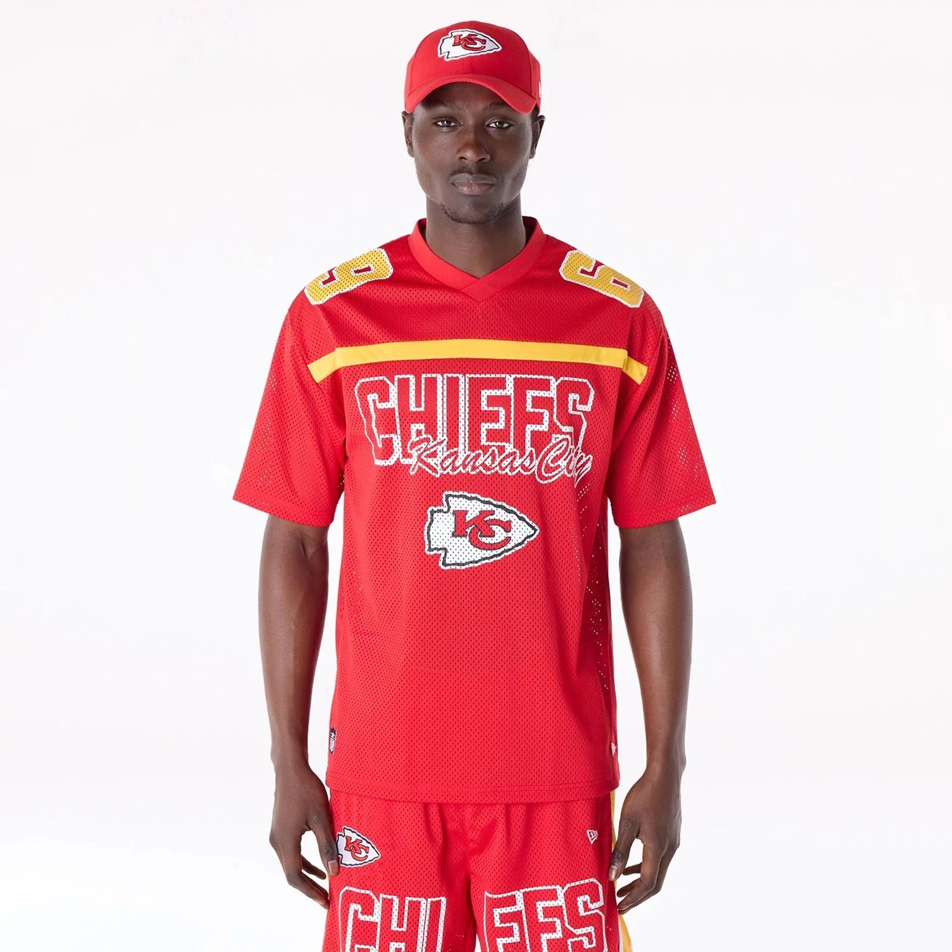 New Era Kansas City Chiefs NFL Mesh Red mez