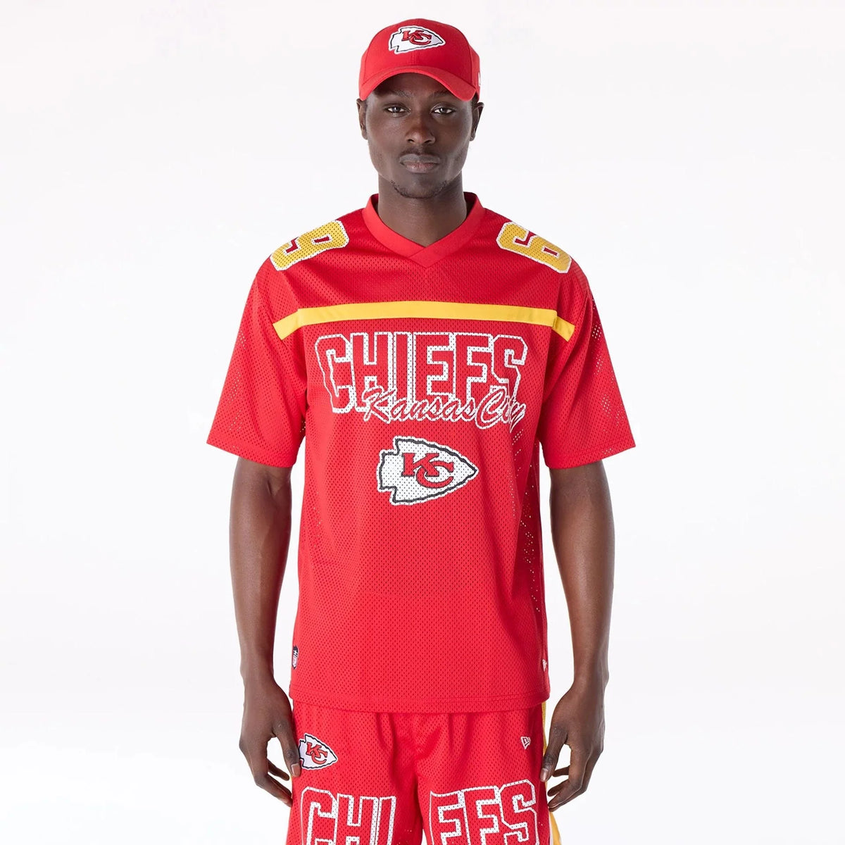 New Era Kansas City Chiefs NFL Mesh Red mez