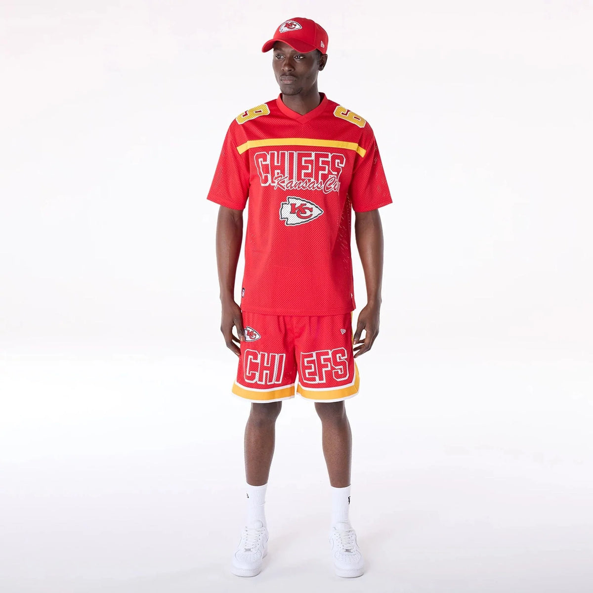 New Era Kansas City Chiefs NFL Mesh Red mez