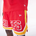 New Era Kansas City Chiefs NFL Mesh Red Short