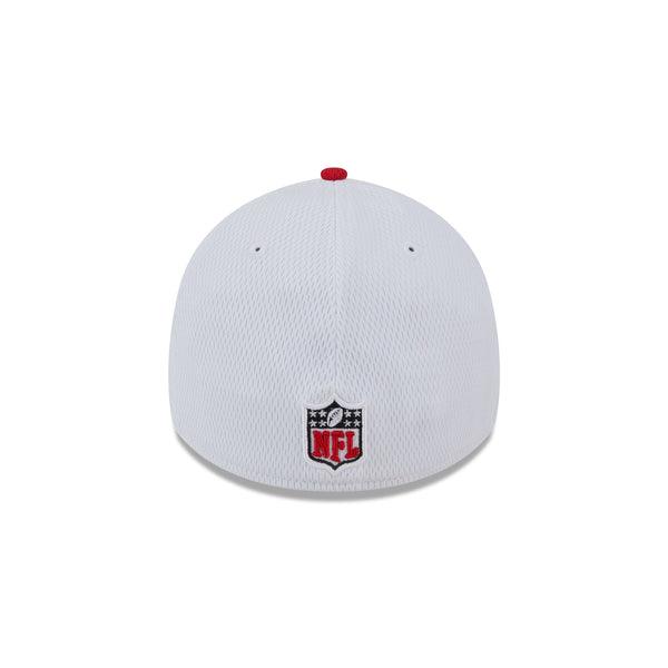 New Era Kansas City Chiefs NFL Sideline 2023 White 39THIRTY Stretch Fit Baseball sapka - Sportmania.hu