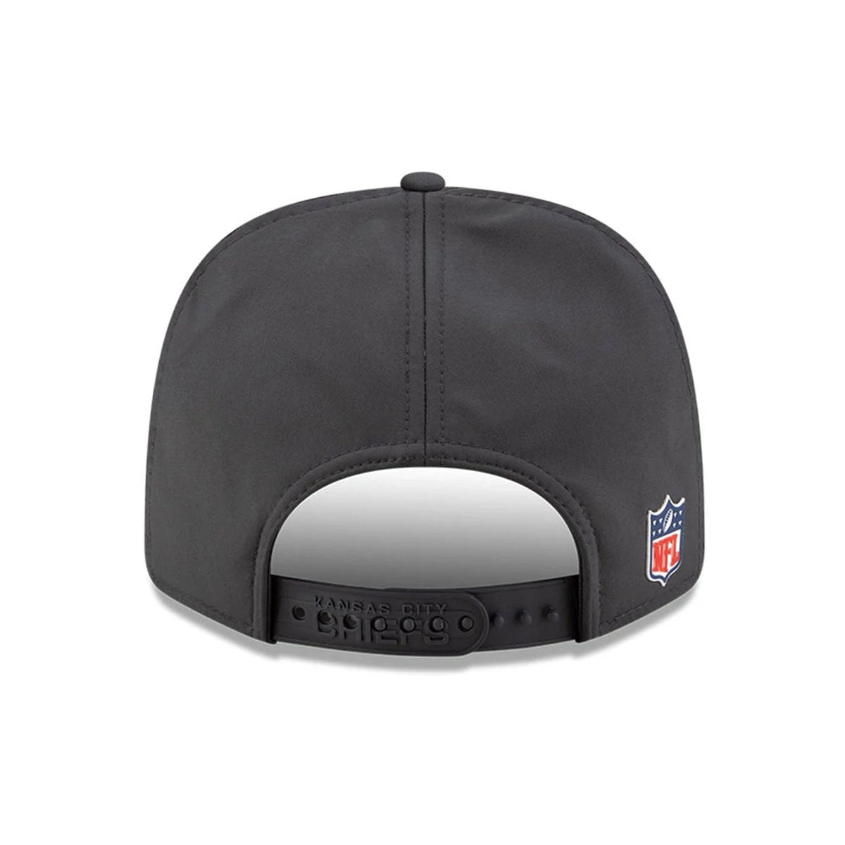 New Era Kansas City Chiefs NFL Sideline 2025 Charcoal 9SEVENTY Stretch Snap - baseball sapka