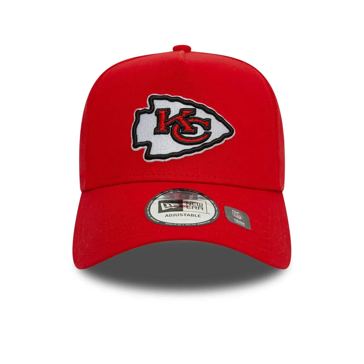 New Era Kansas City Chiefs Official Team Colours Red 9FORTY Baseball sapka
