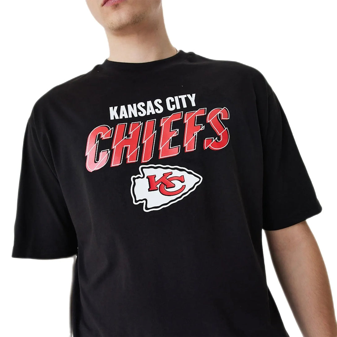 New Era Kansas City Chiefs Script Graphic Oversized Póló - Sportmania.hu