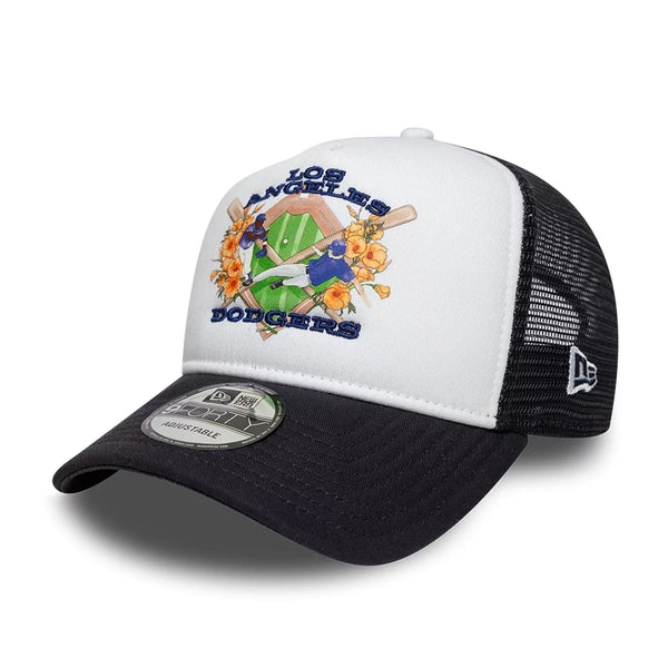 New Era LA Dodgers Graphic 9FORTY A-Frame Trucker sapka