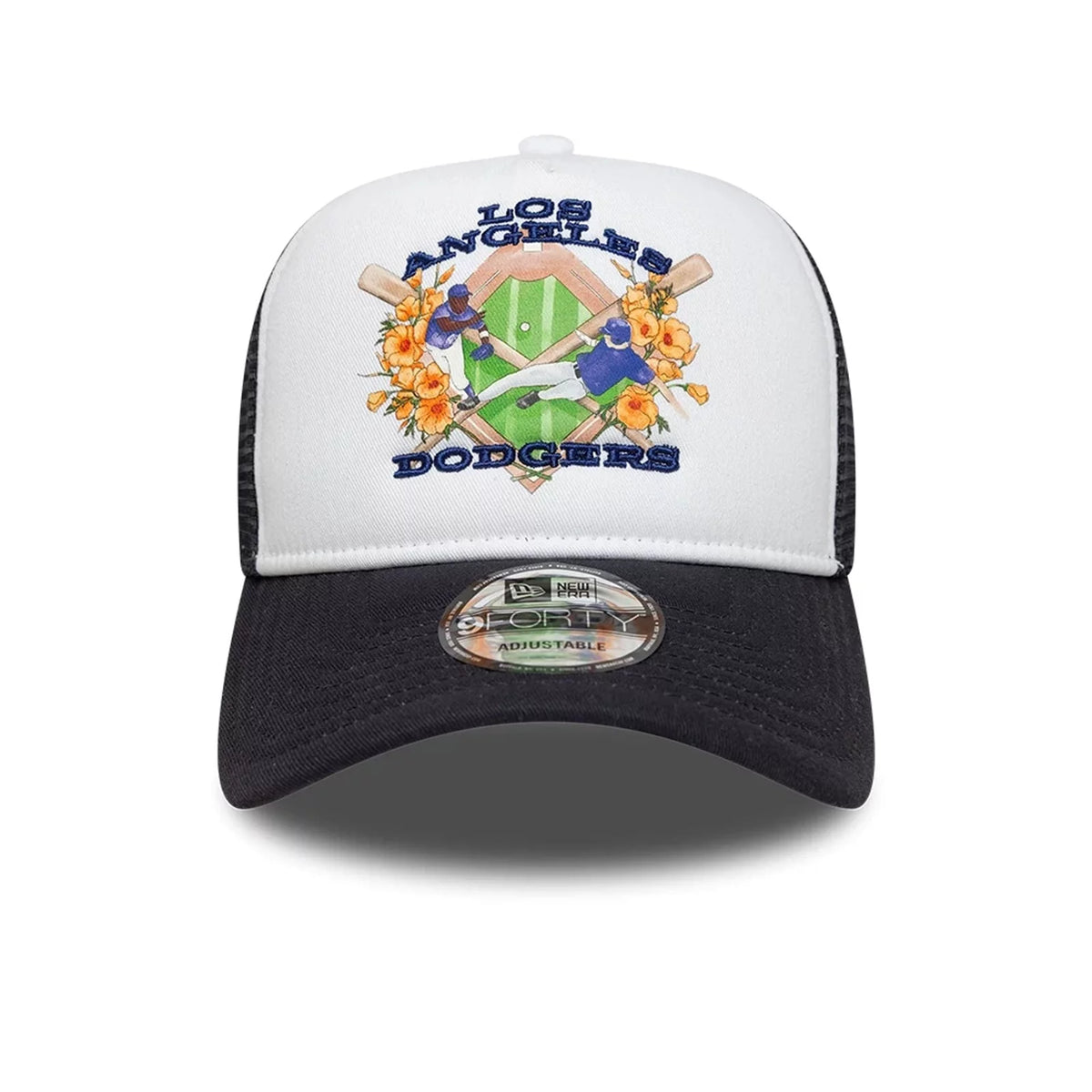 New Era LA Dodgers Graphic 9FORTY A-Frame Trucker sapka