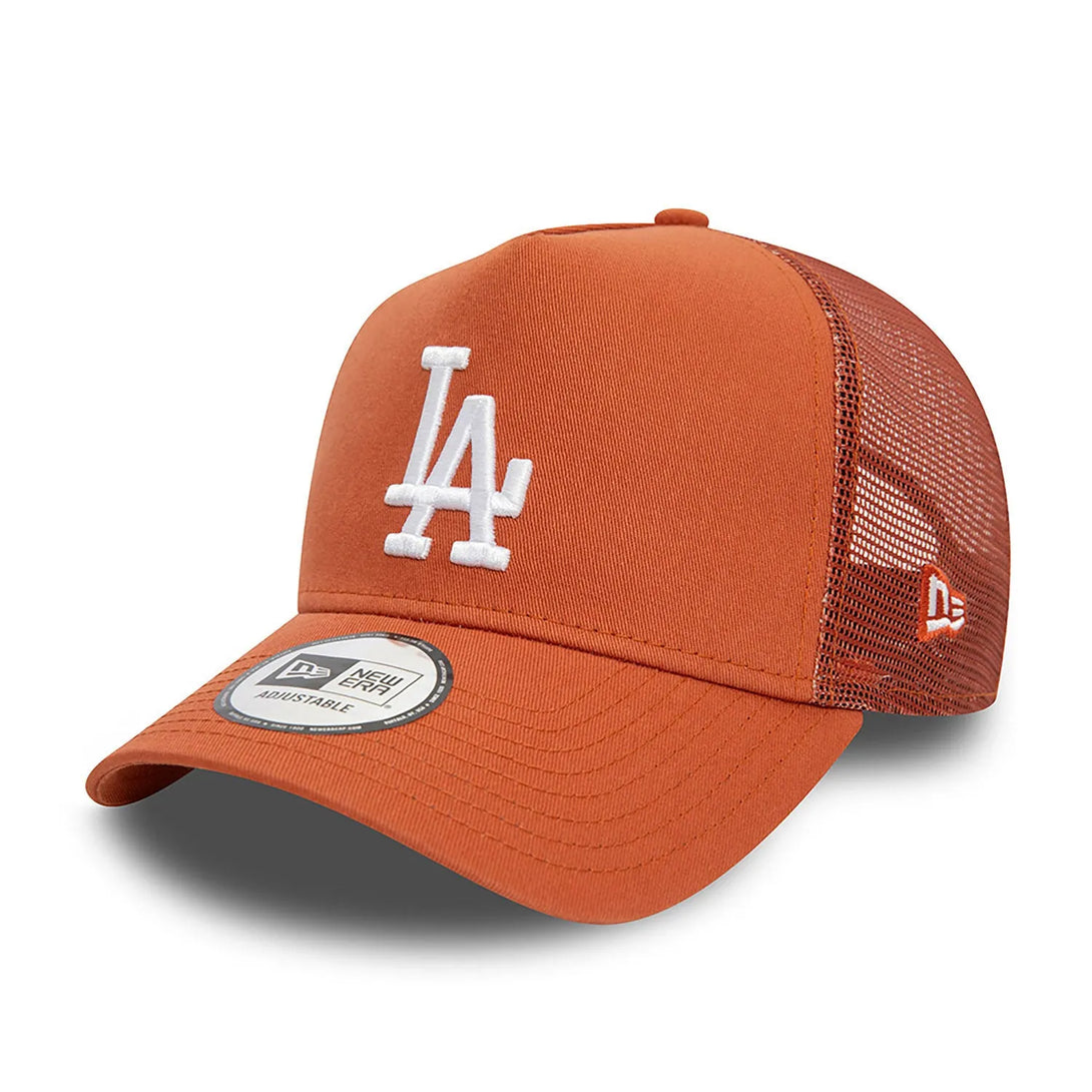 New Era LA Dodgers League Essential Brown A-Frame Trucker sapka Baseball sapka - Sportmania.hu