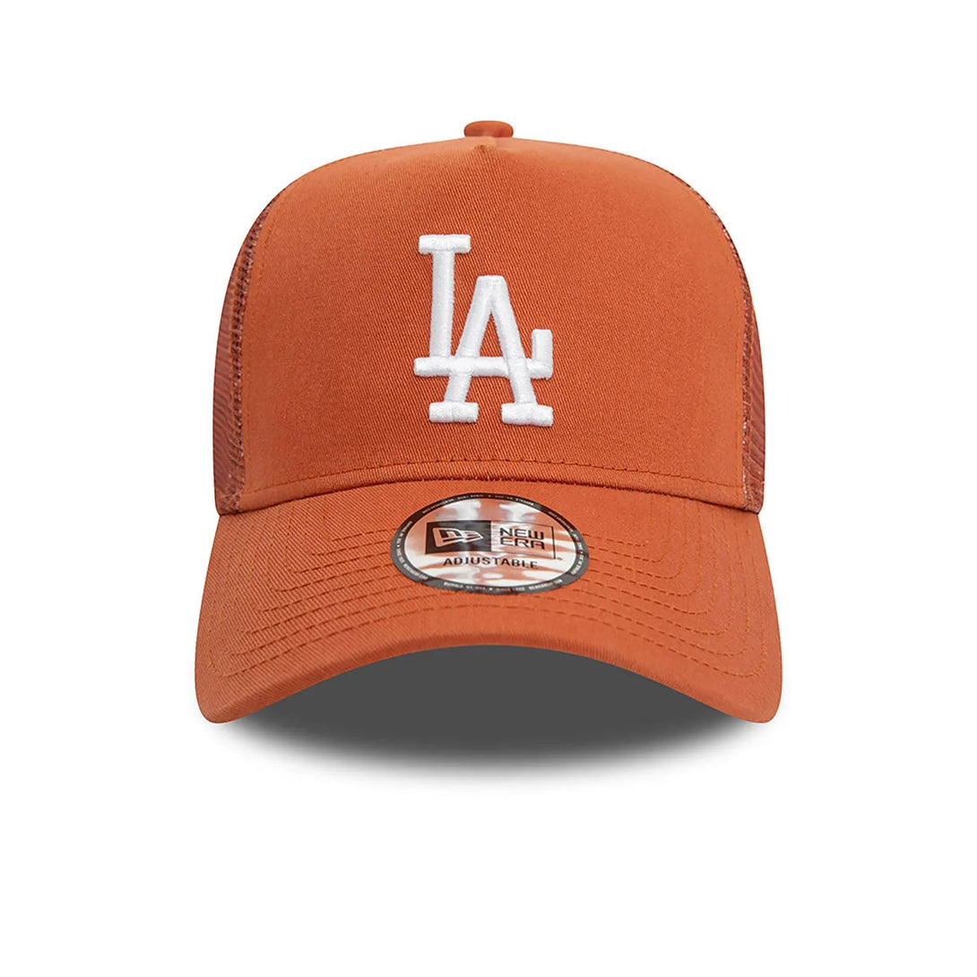 New Era LA Dodgers League Essential Brown A-Frame Trucker sapka Baseball sapka - Sportmania.hu