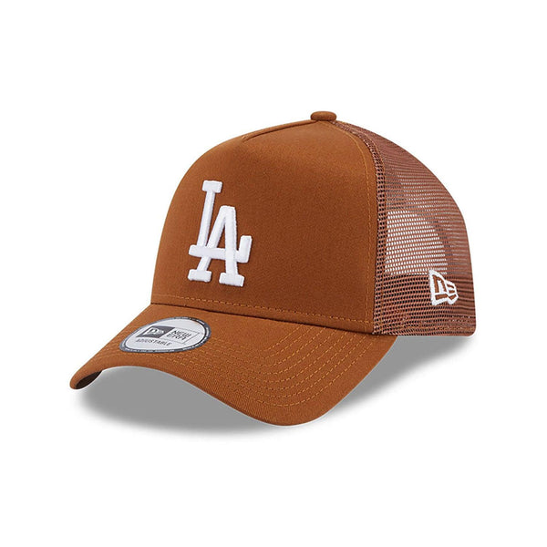New Era LA Dodgers League Essential Brown Trucker - Sportmania.hu
