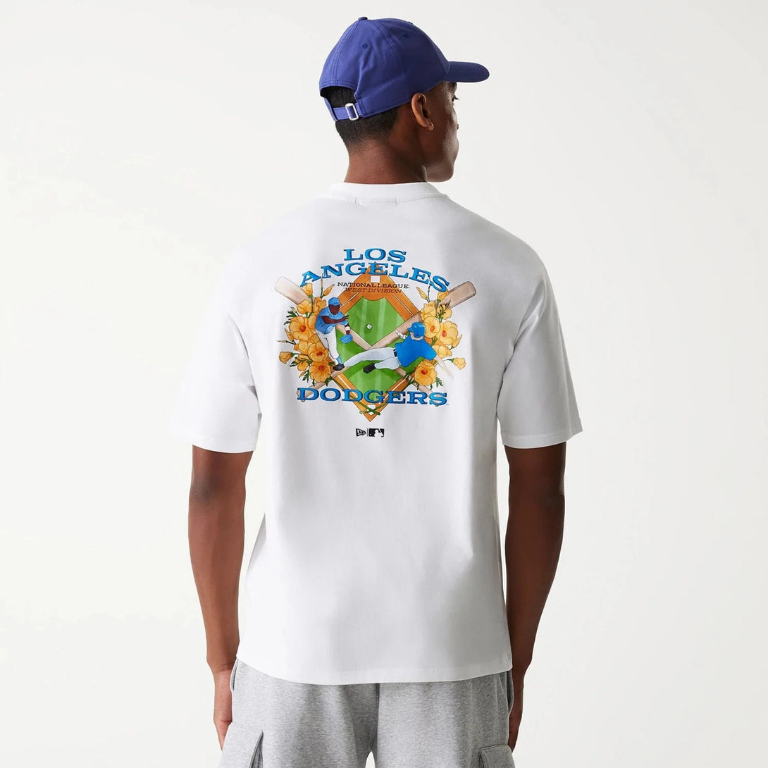 New Era LA Dodgers MLB Baseball Graphic White Oversized póló - Sportmania.hu