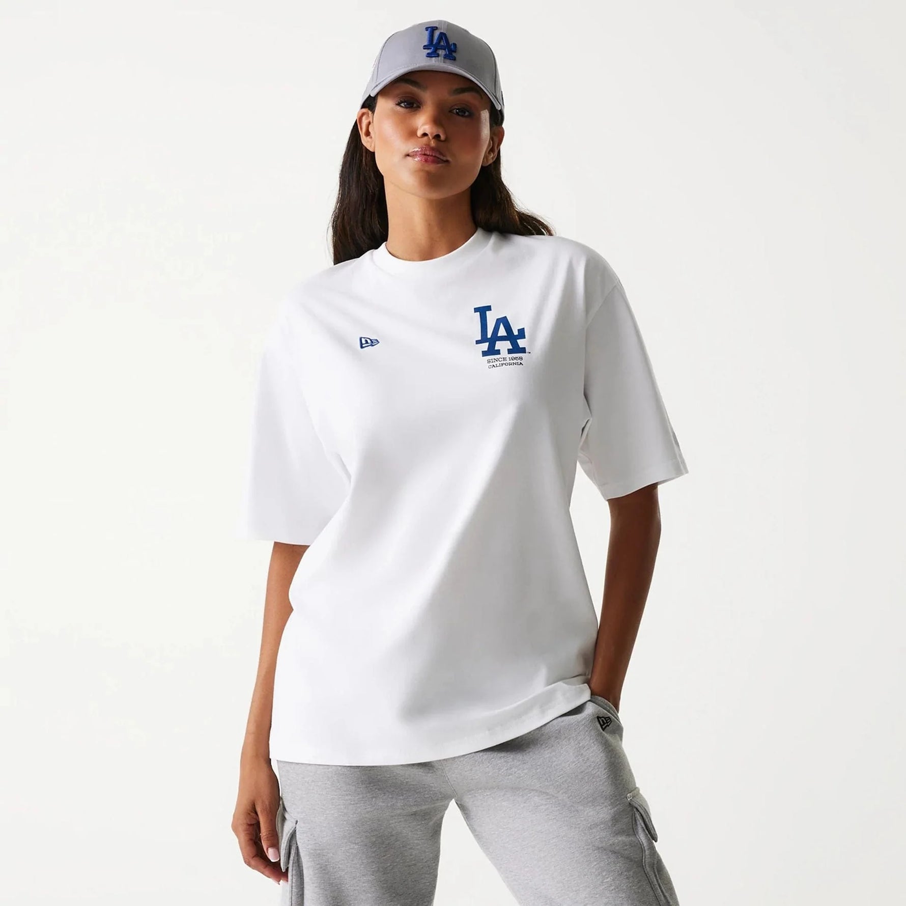New Era LA Dodgers MLB Baseball Graphic White Oversized póló - Sportmania.hu