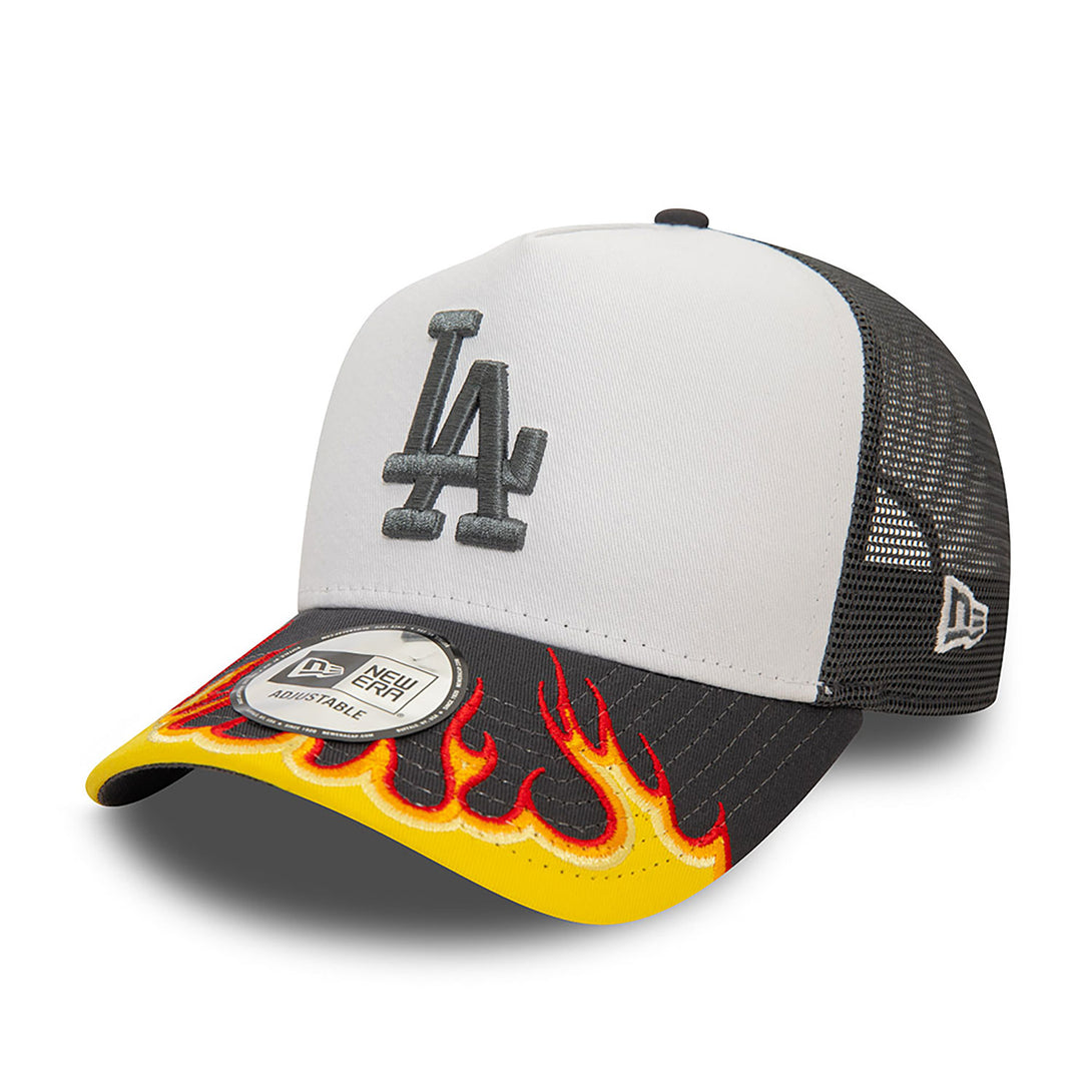 New Era LA Dodgers MLB Flame Dark Grey 9FORTY Trucke sapka - Sportmania.hu