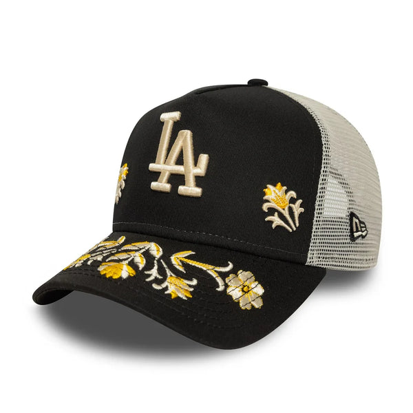 New Era La Dodgers MLB Floral Icon A-Frame Trucker sapka